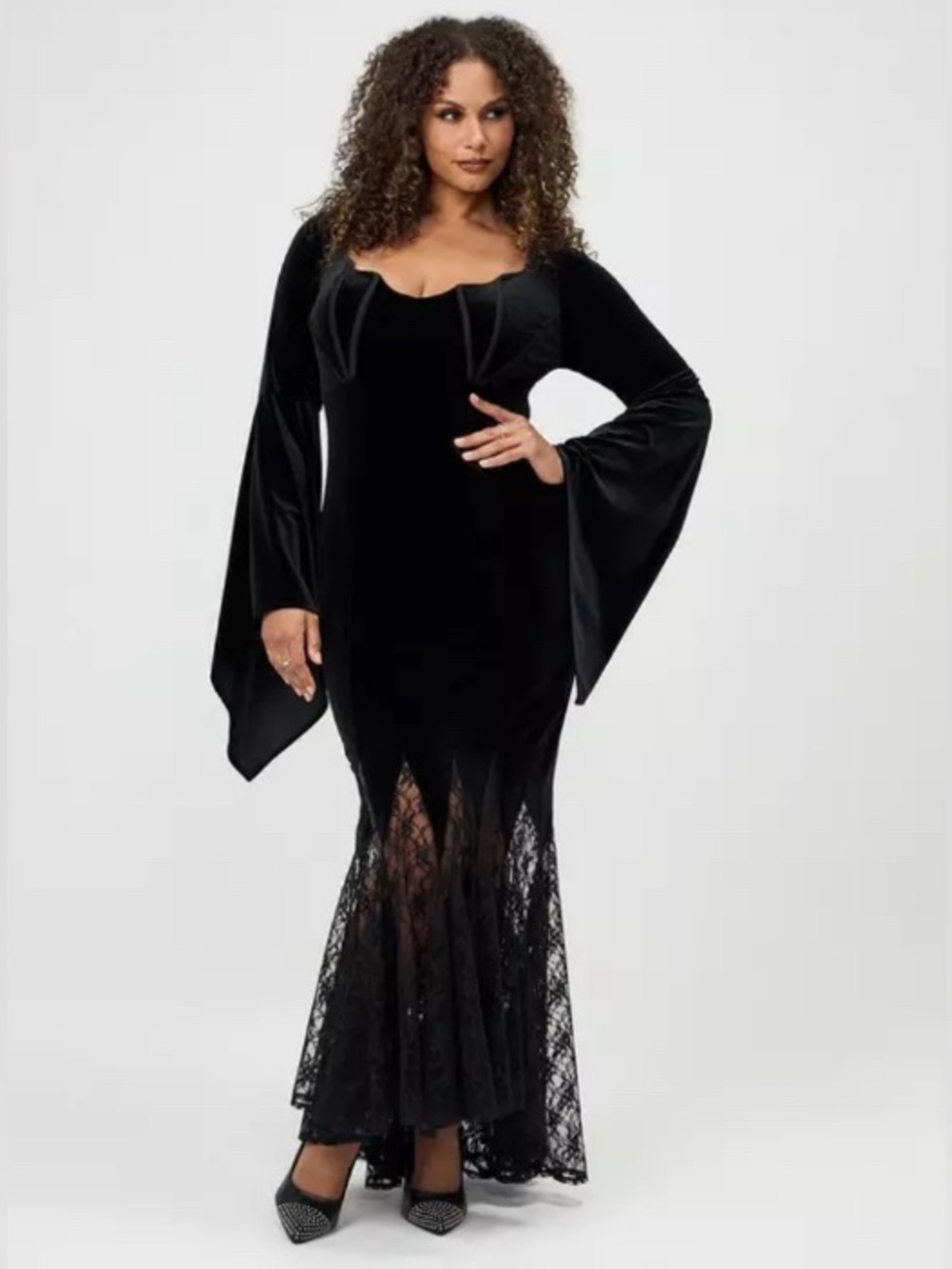 Torrid Halloween Spiders & Lace Dres
